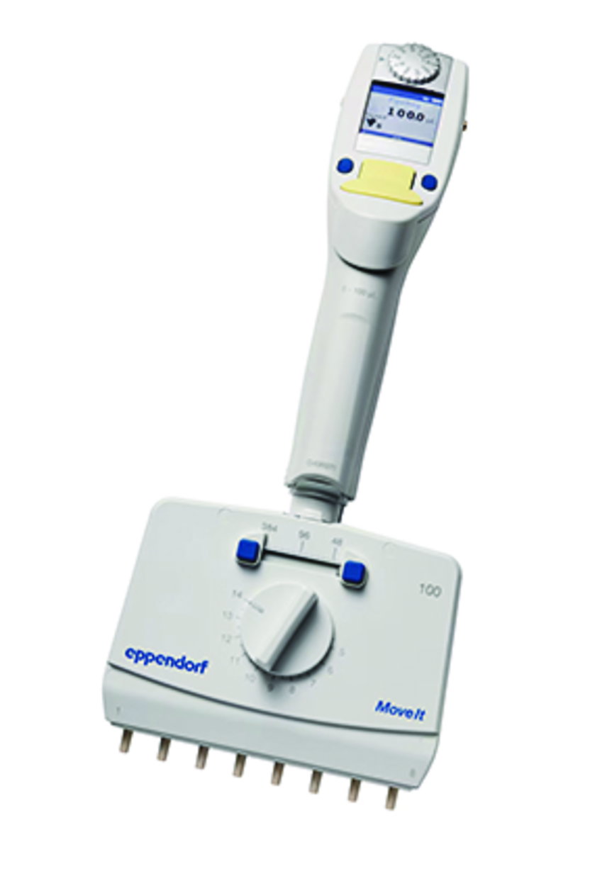 Elektronické viackanálové pipety Eppendorf <sup>Xplorer®</sup> plus Move <sup>It®</sup>