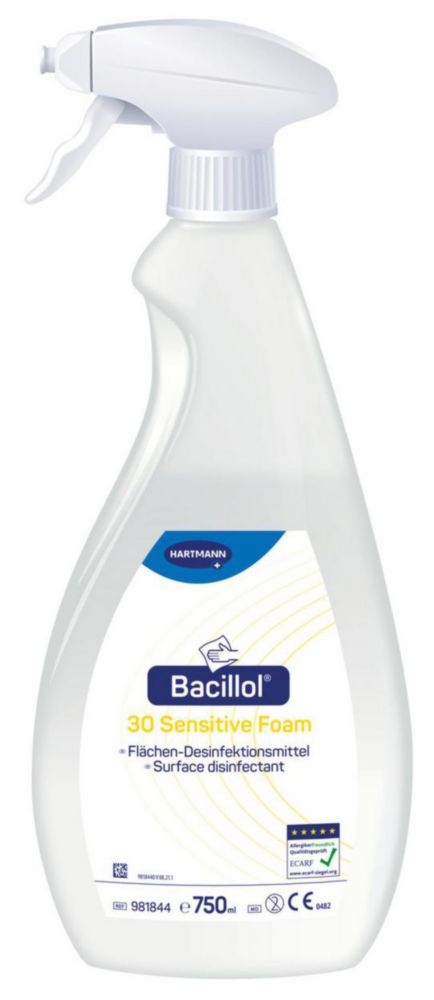 Rýchly dezinfekčný prostriedok Bacillol<sup>®</sup> 30 Sensitive Foam