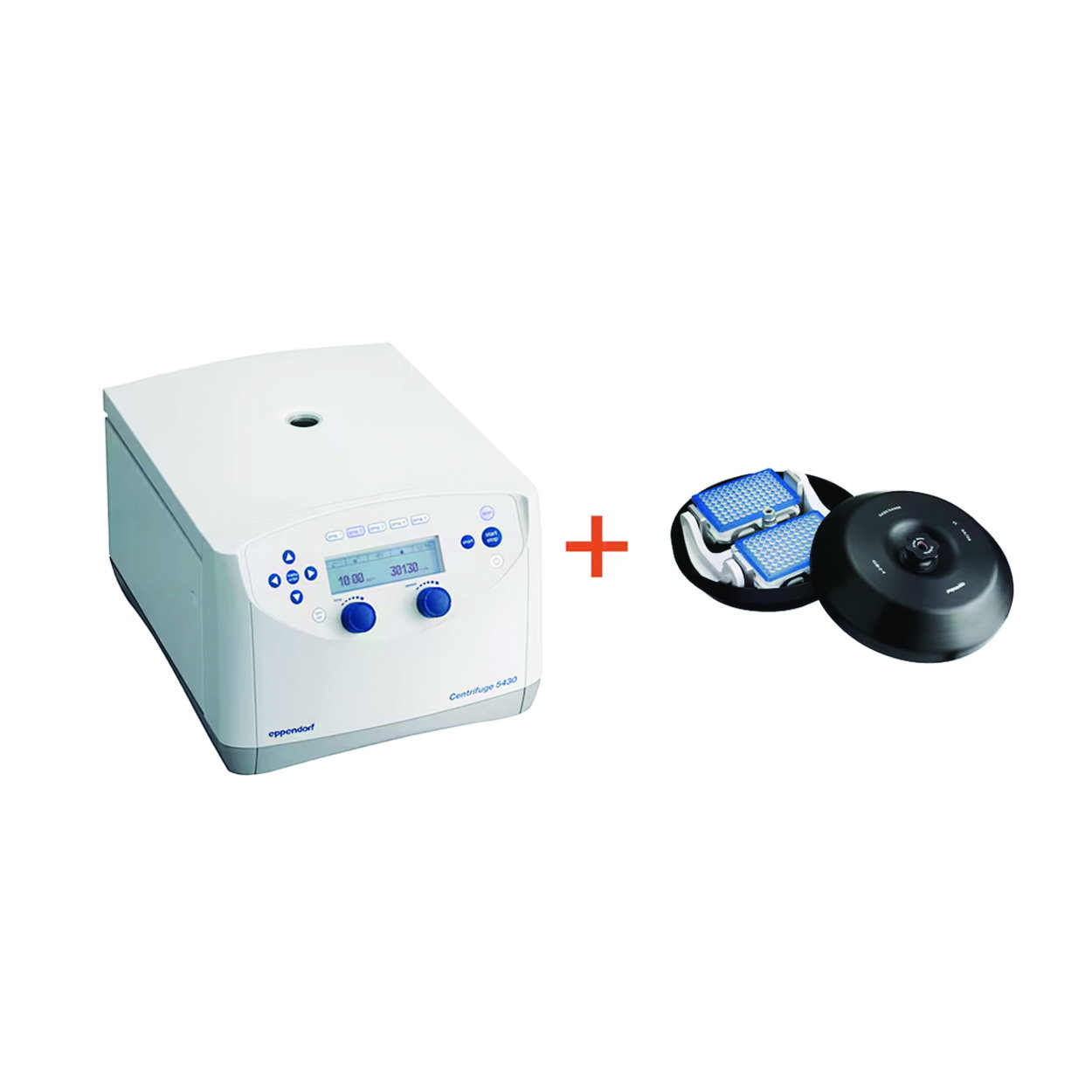 Mikrocentrifúga 5430 (General Lab Product) s rotorom A-2-MTP, s otočnými gombíkmi
