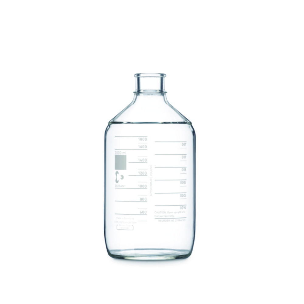 Autoclave bottles, borosilicate 3.3