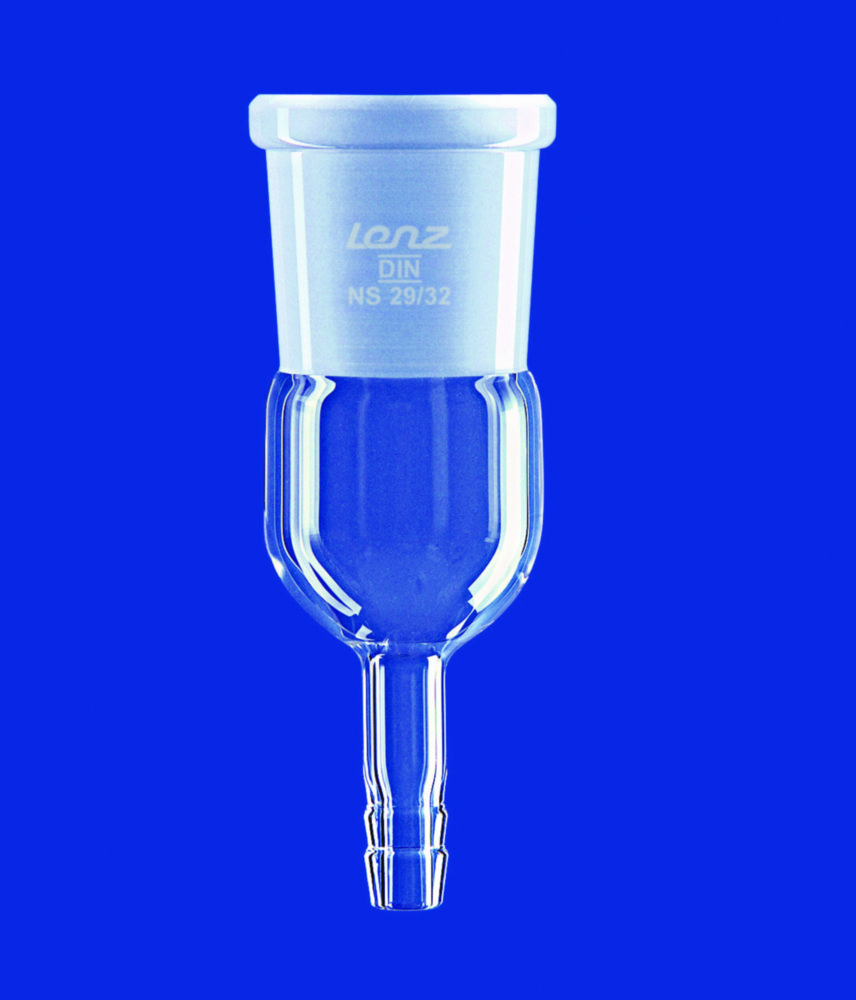 Adaptéry s objímkou NS, rúrky <sup>DURAN®</sup>, rovné