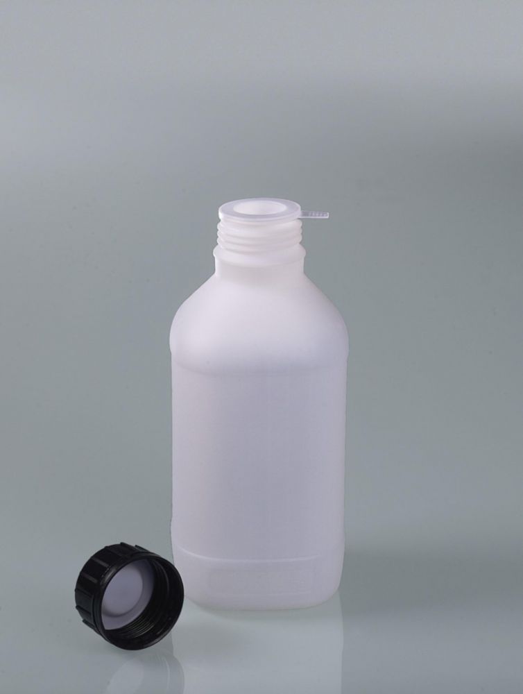 Fľaše so skrutkovacím uzáverom, HDPE, so schválením OSN