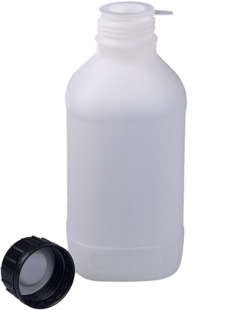Fľaše so skrutkovacím uzáverom, HDPE, so schválením OSN