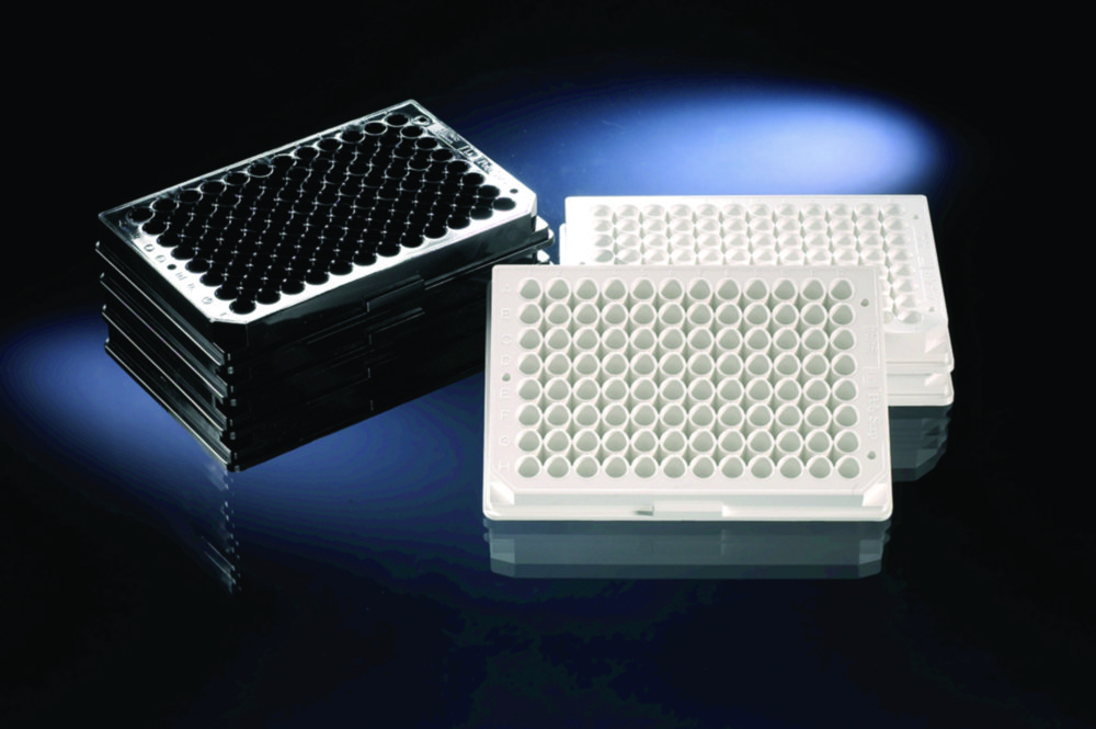 F96 MicroWell™ dosky, PS, povrch Nunclon™ Δ