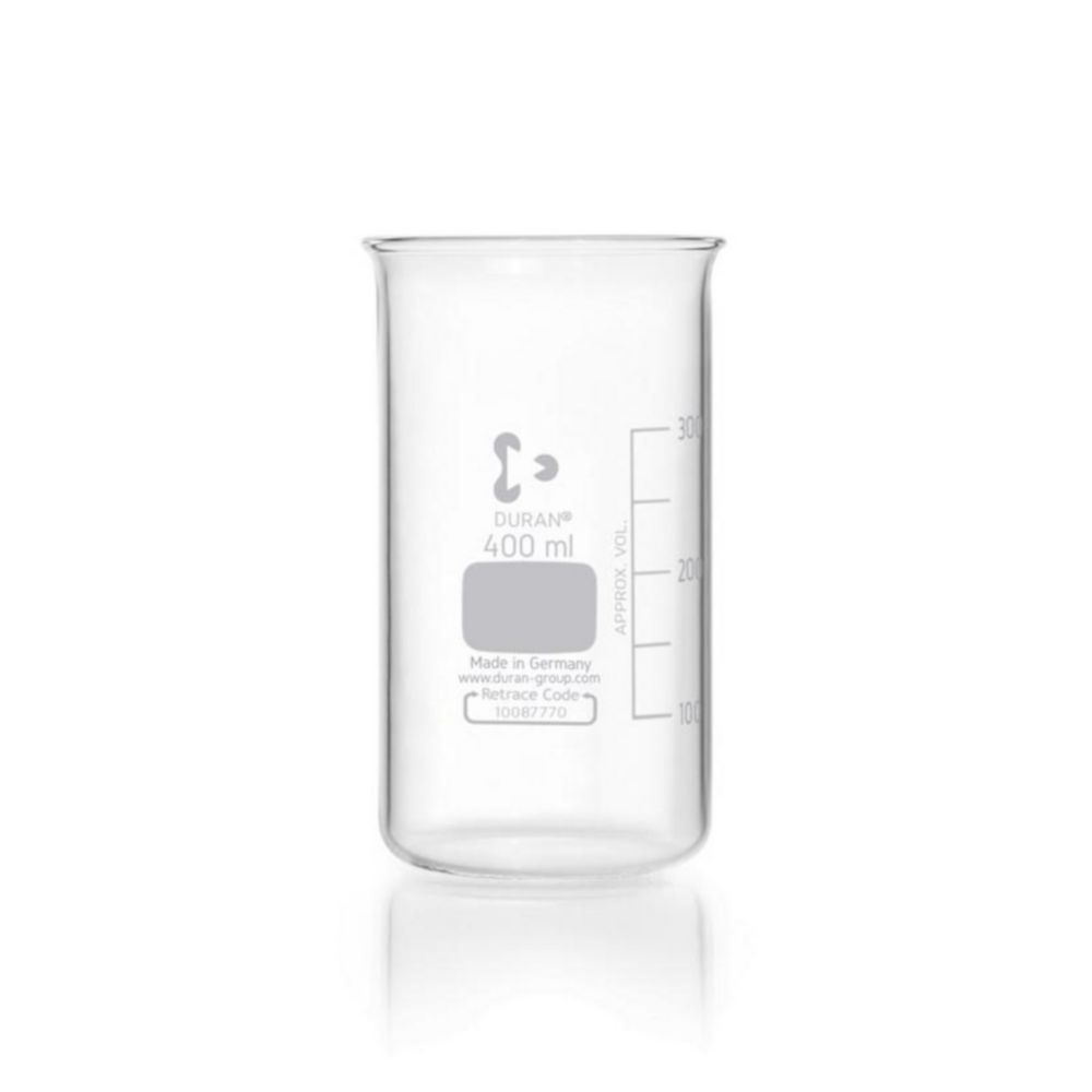 Beakers glass, DURAN<sup>®</sup>, tall form, without spout