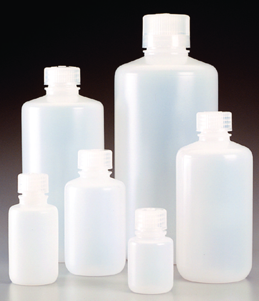 Fľaše s úzkym hrdlom Nalgene™ Economy, HDPE, so skrutkovacím uzáverom, PP