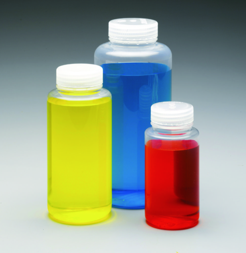 Fľaše so širokým hrdlom Nalgene™ PMP, so skrutkovacím uzáverom, PP