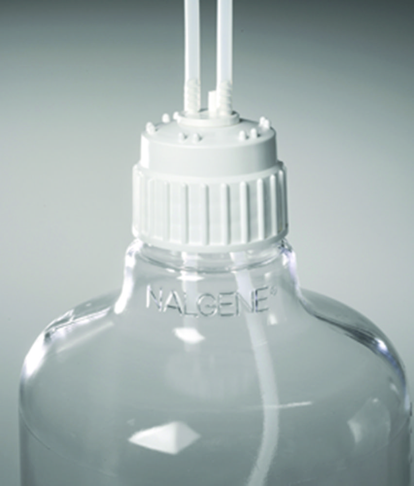 Plniace a odvzdušňovacie uzávery Nalgene™ s 3 otvormi, typ 2162, PP