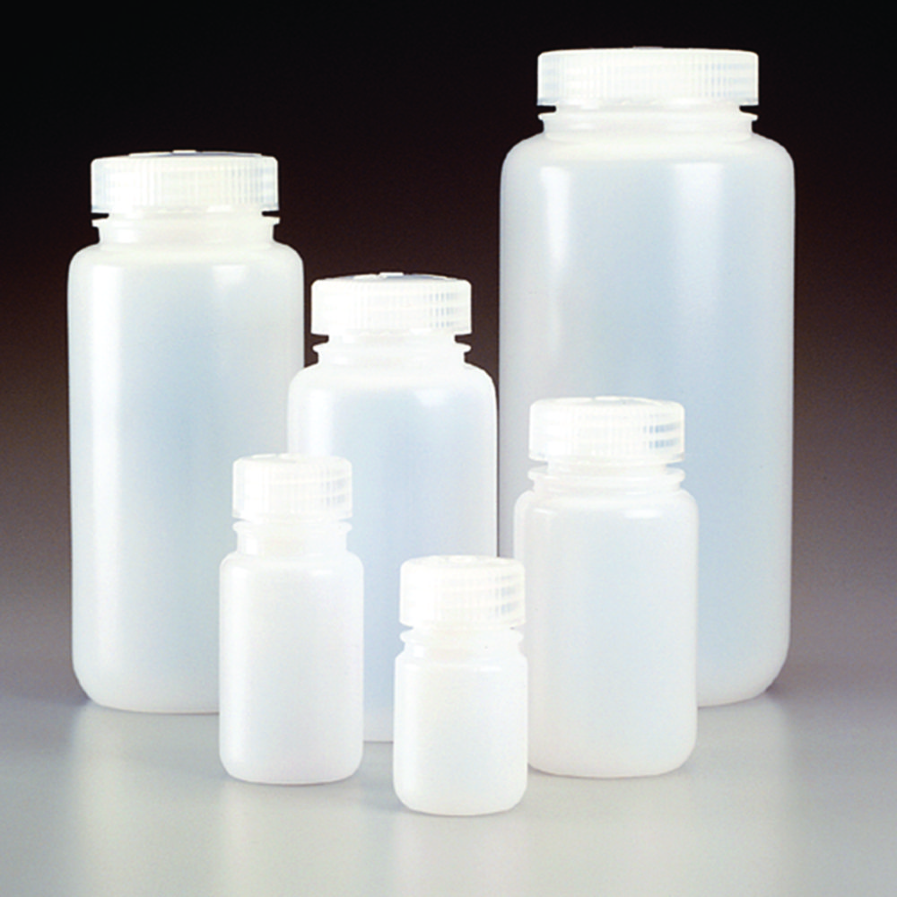 Fľaša so širokým hrdlom Nalgene™ Economy, HDPE, so skrutkovacím uzáverom, PP