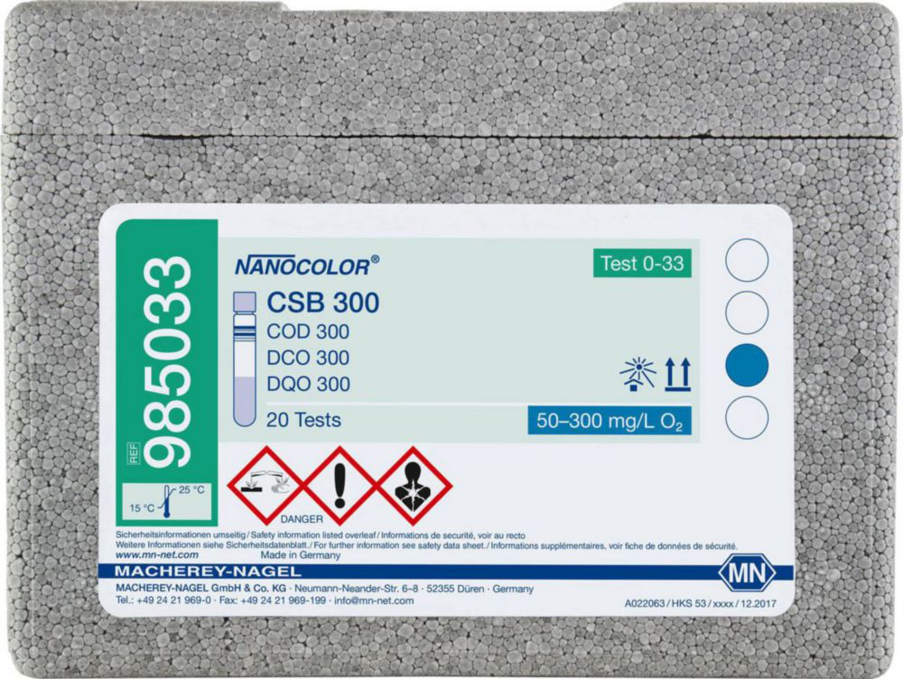 Skúmavky <sup>NANOCOLOR® </sup>COD