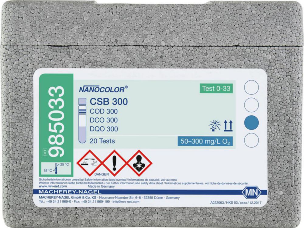 Skúmavky <sup>NANOCOLOR® </sup>COD
