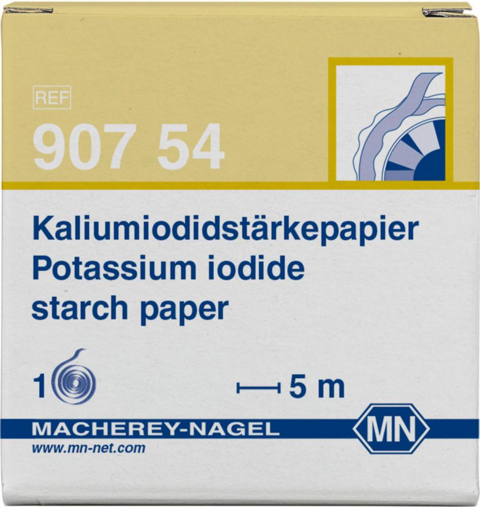 Testovacie papiere, jodid draselný, škrob
