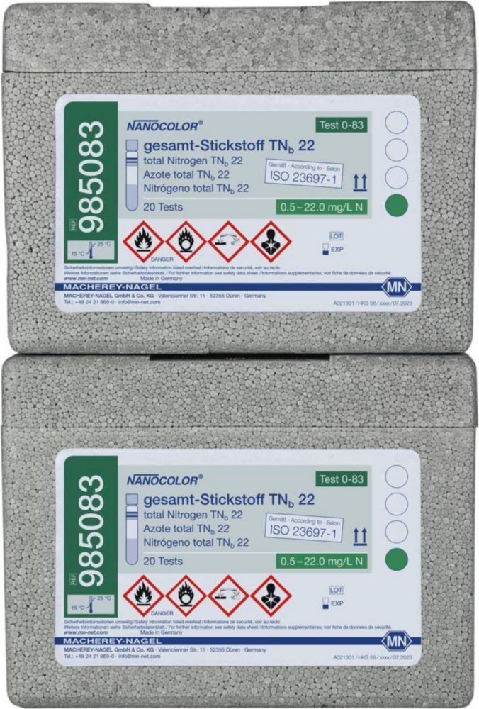 Testy skúmaviek <sup>NANOCOLOR® </sup>Nitrogen