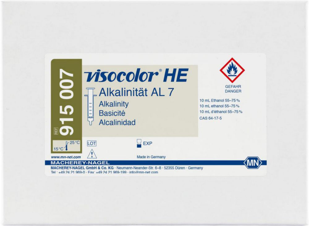 Testovacie súpravy <i><sup>VISOCOLOR®HE</sup> na </i>analýzu vody
