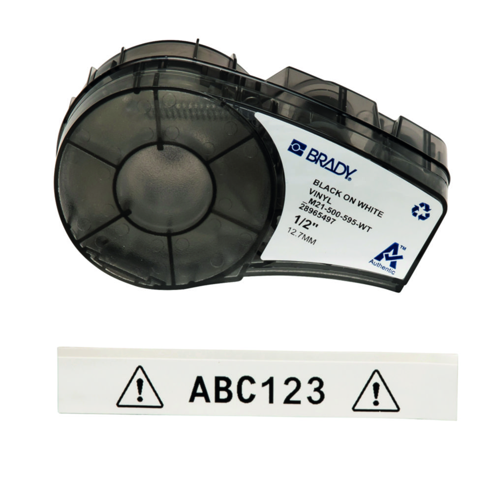 Vinyl label tape for label printer M210/M210-LAB