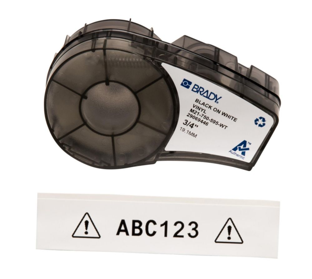 Vinyl label tape for label printer M210/M210-LAB