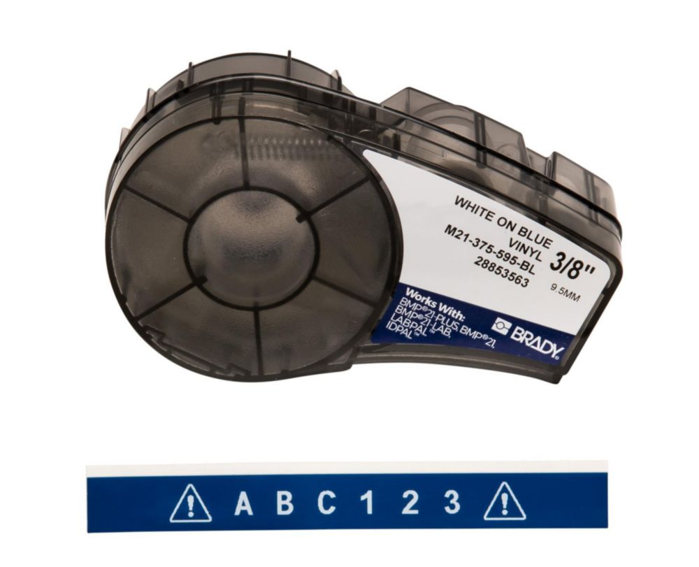 Vinyl label tape for label printer M210/M210-LAB