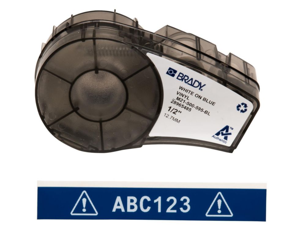 Vinyl label tape for label printer M210/M210-LAB