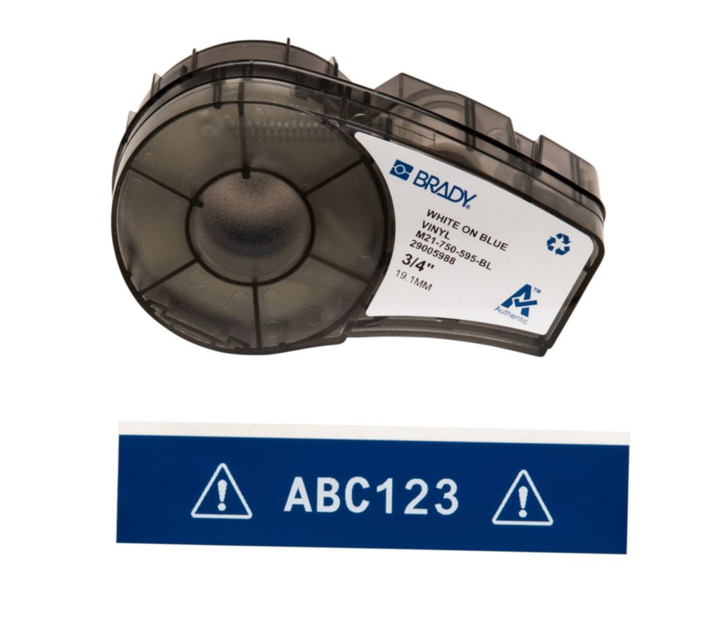 Vinyl label tape for label printer M210/M210-LAB