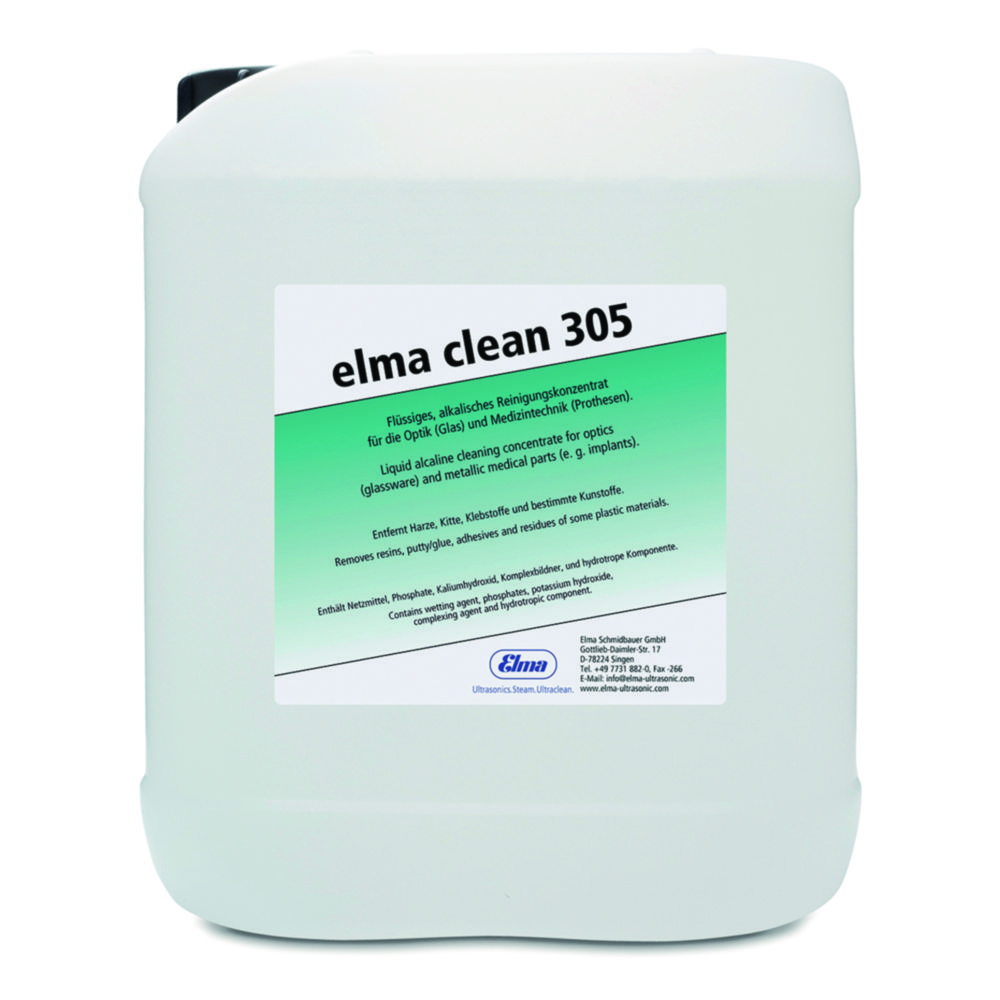 Koncentrát pre ultrazvukové kúpele elma clean 305