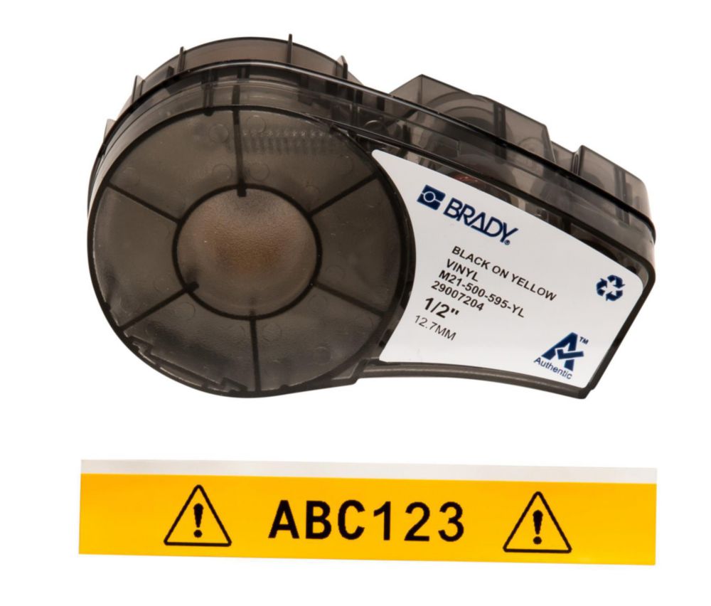 Vinyl label tape for label printer M210/M210-LAB