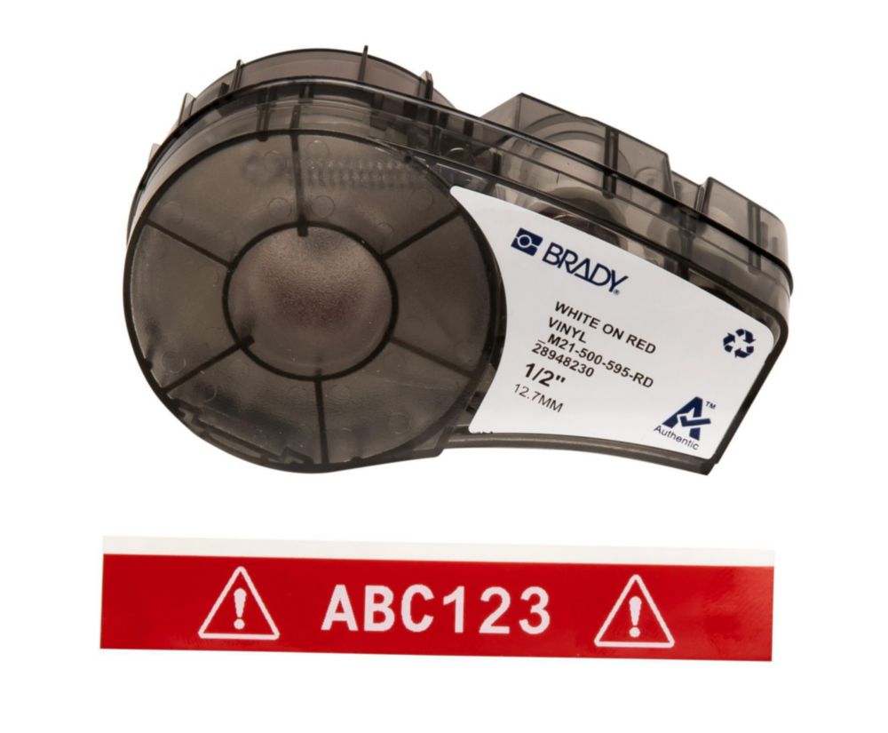 Vinyl label tape for label printer M210/M210-LAB