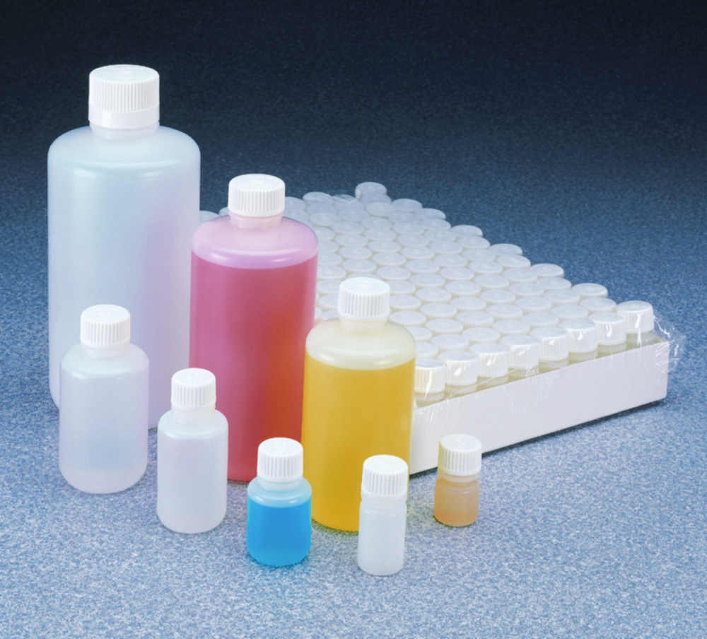 Fľaše s úzkym hrdlom Nalgene™, HDPE, s uzáverom, PP