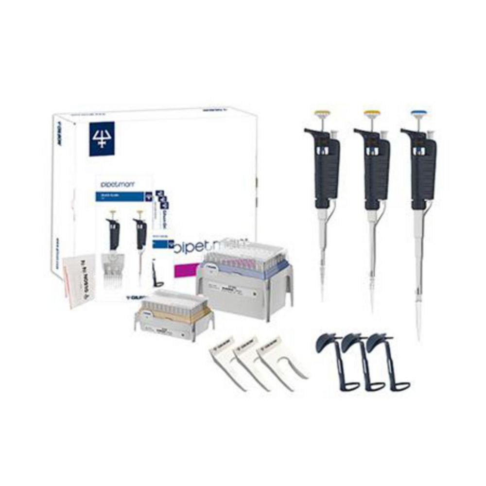 Jednokanálové mikrolitrové pipety, Pipetman®, variabilné, štartovacie súpravy