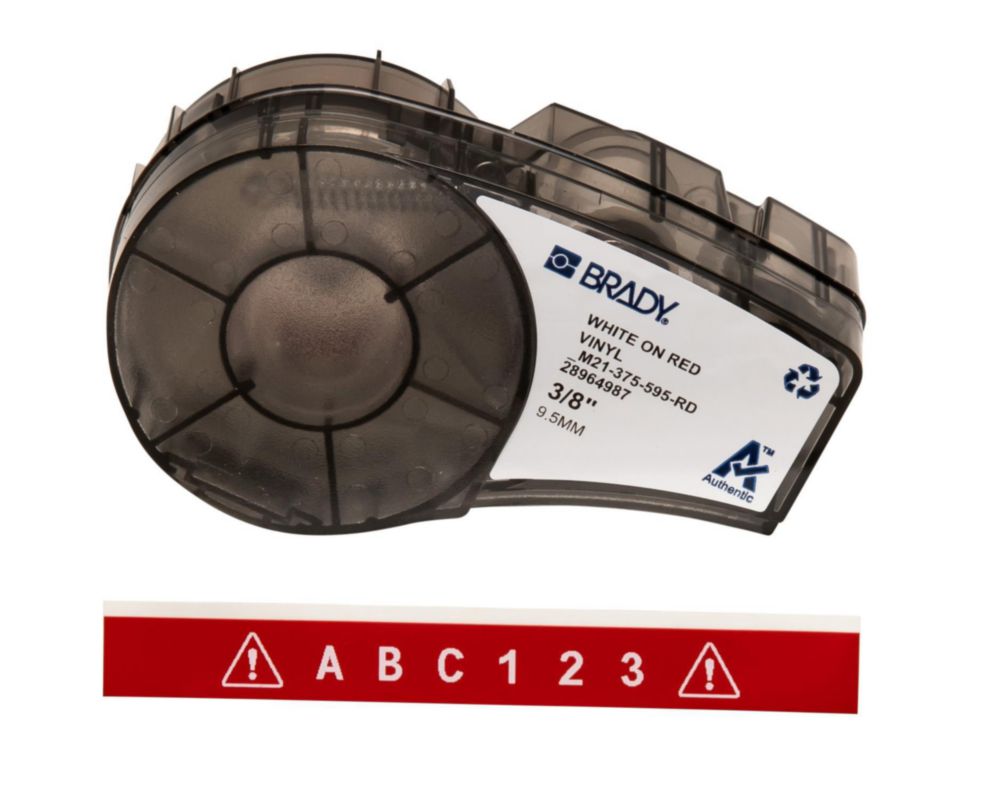 Vinyl label tape for label printer M210/M210-LAB