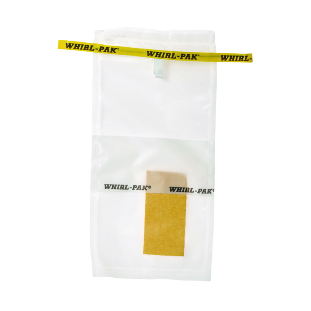 Vrecká na vzorky <sup>Whirl-Pak®</sup> <sup>Speci-Sponge®</sup>, s celulózovou špongiou (suché)