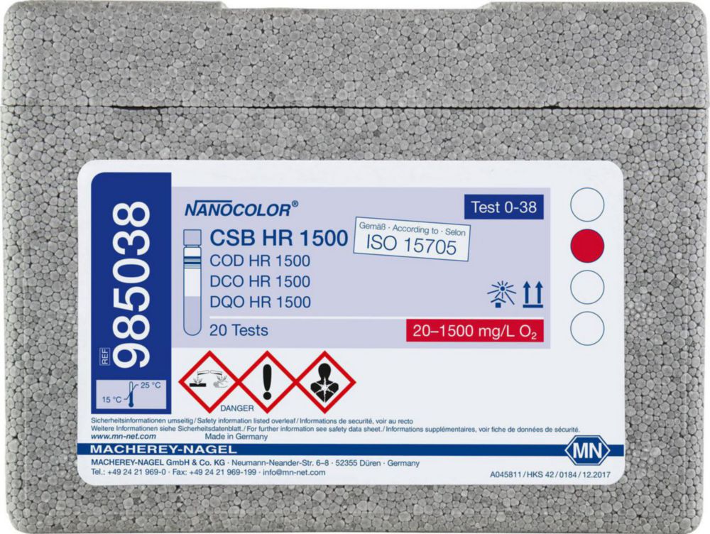 Skúmavky <sup>NANOCOLOR® </sup>COD