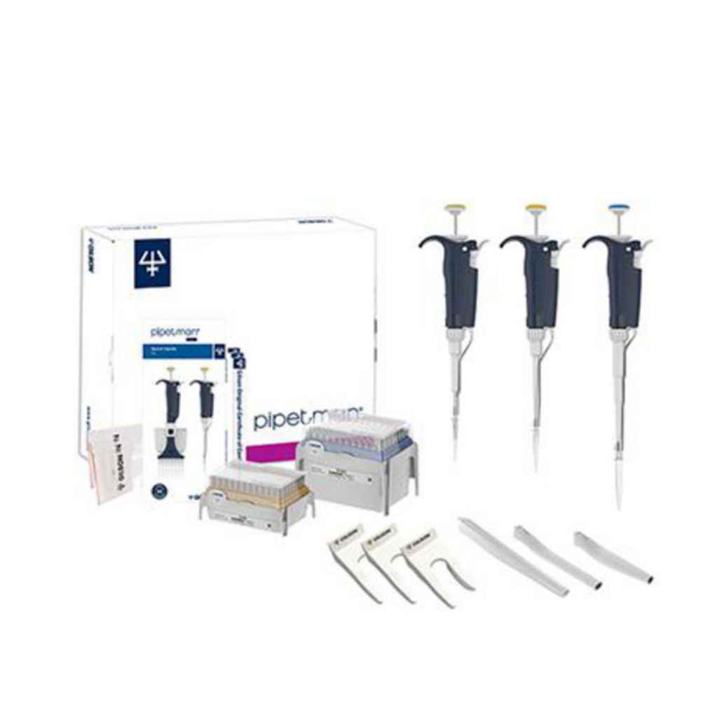 Jednokanálové mikrolitrové pipety, <sup>PIPETMAN®</sup> L, variabilné, štartovacie súpravy