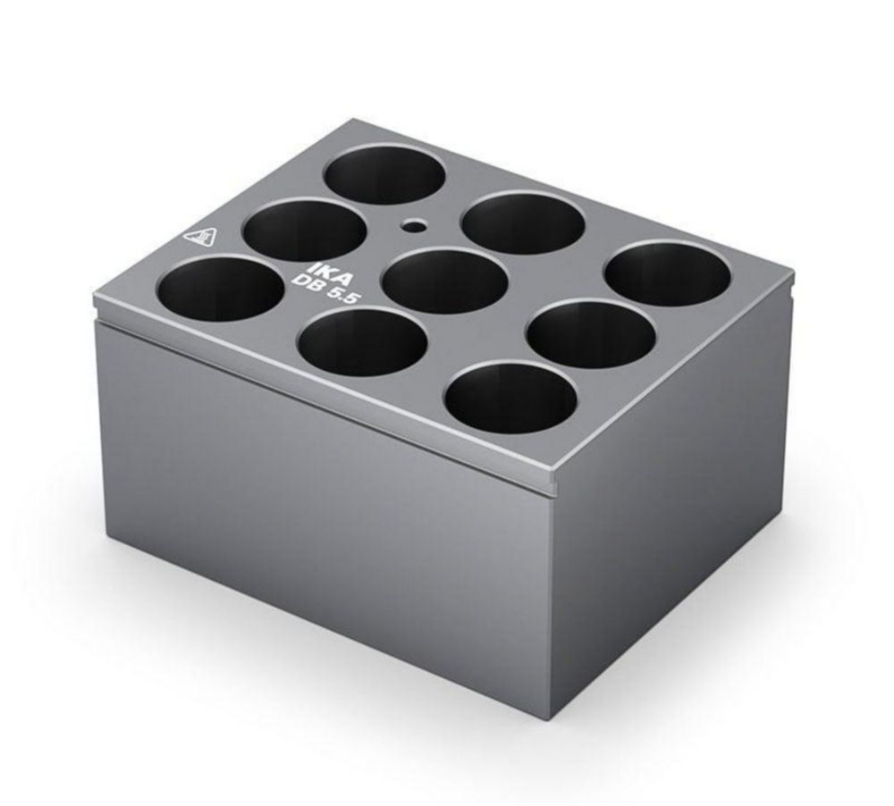 Aluminium blocks for tubes and vials for Dry Block Heater