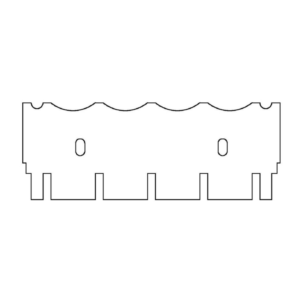 Prípravné hrebene pre nádrž na gélovú elektroforézu MultiSUB Midi