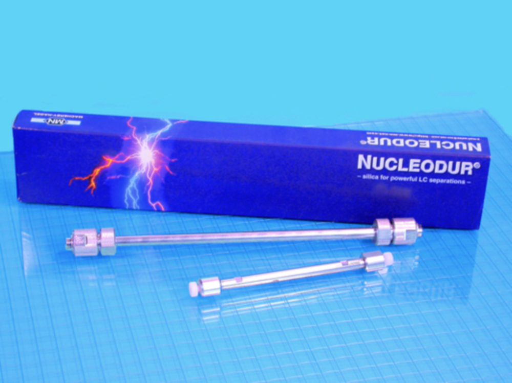 Preparatívne HPLC kolóny <sup>Nucleosil®100-5</sup><sub>C18</sub>