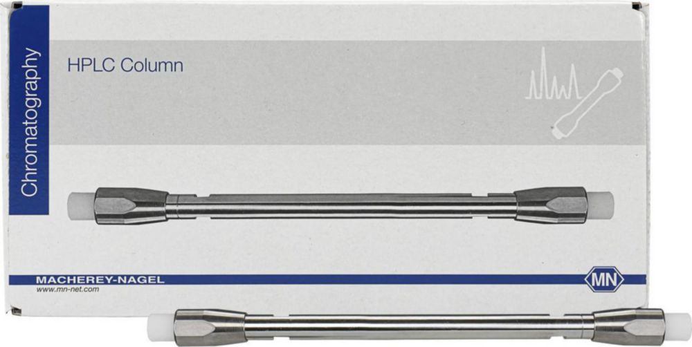 Preparatívne HPLC kolóny <sup>Nucleosil®100-5</sup><sub>C18</sub>