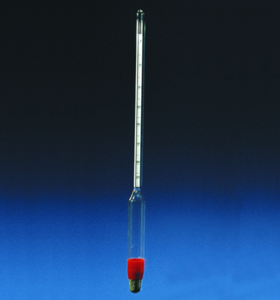 Hydrometr, vápenná voda Ca(OH<sub>)2</sub>