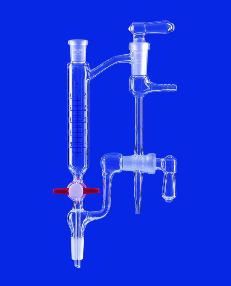 Destilačné prijímače na Anschütz-Thiele, priame, <sup>DURAN®</sup> rúrky