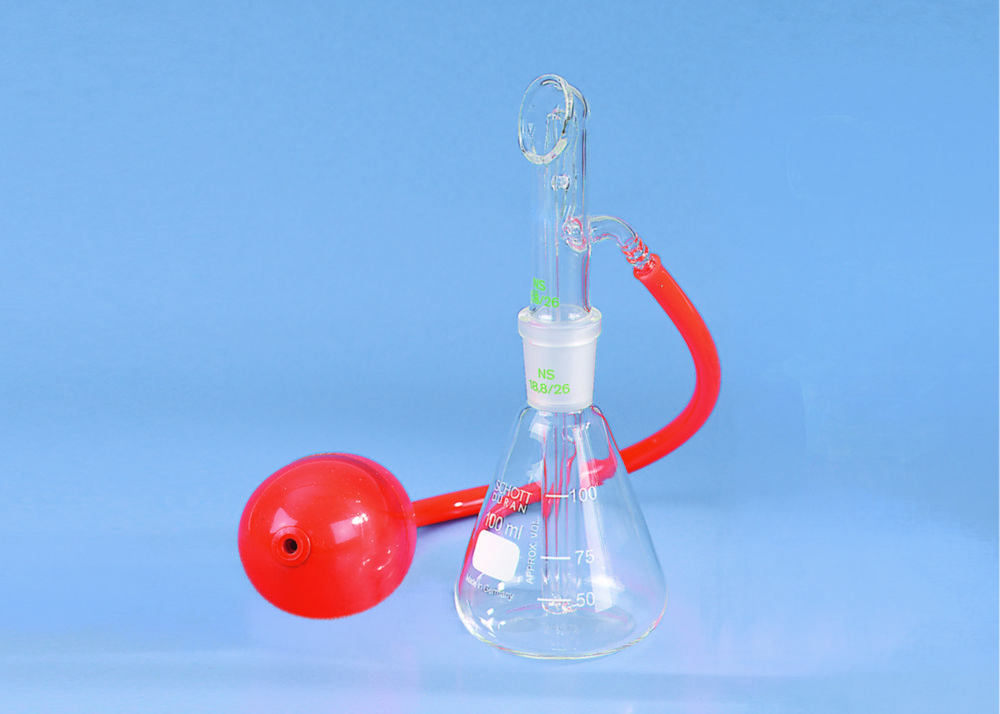 Špeciálny rozprašovač s gumovým fúkacím balónikom