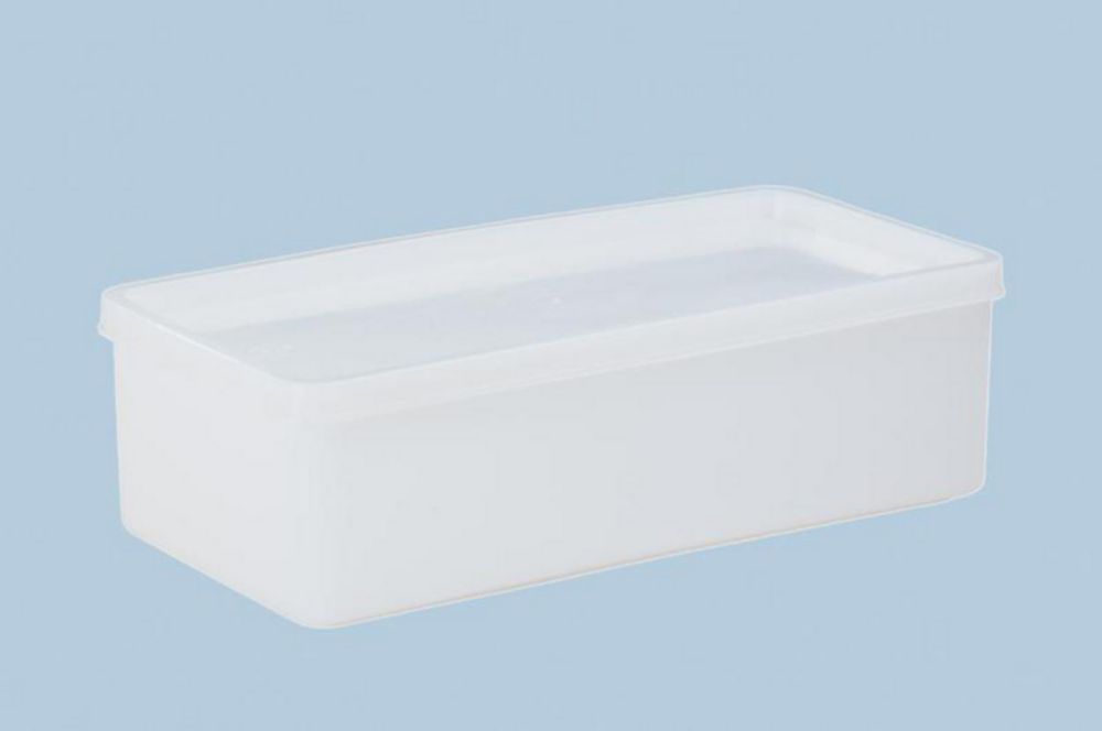 Skladovacie boxy z HDPE s tesne uzatvárateľným vekom z LDPE