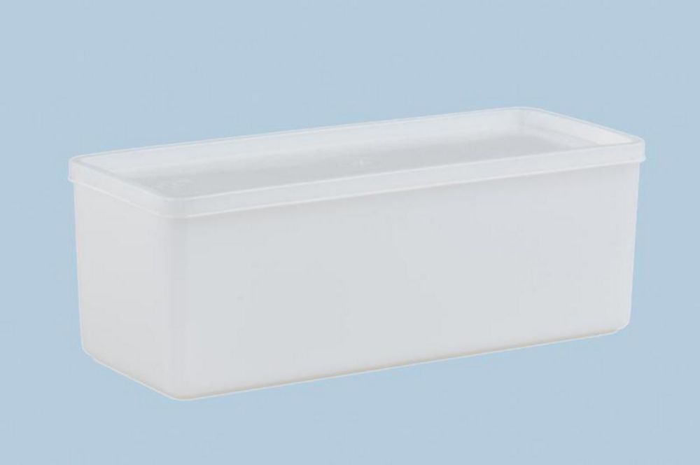 Skladovacie boxy z HDPE s tesne uzatvárateľným vekom z LDPE