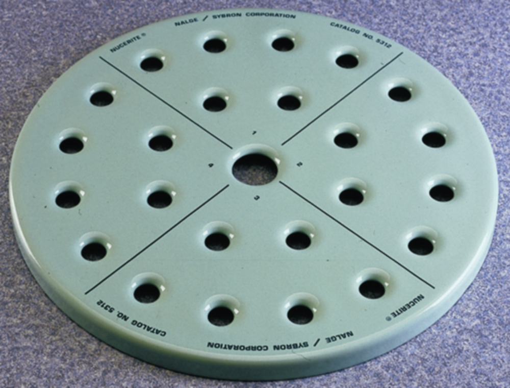 Exsikátorový disk Nalgene™, typ 5312, smaltovaný