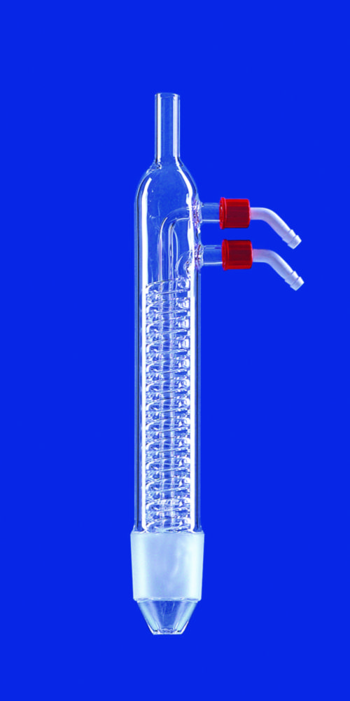 Kondenzátory podľa Dimroth pre extraktory, s PP olivkami, <sup>DURAN®</sup> rúrky