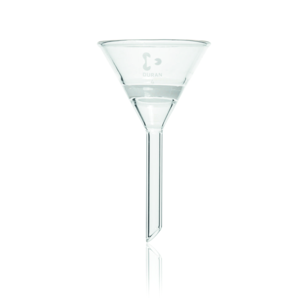 Filtračné lieviky, sklo <sup>DURAN®</sup>, kónické