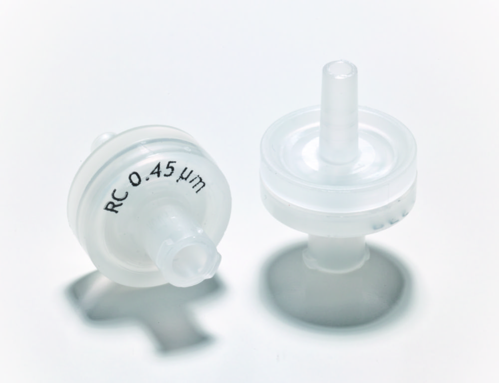 Filtre LLG-Syringe RC, Regenerovaná celulóza