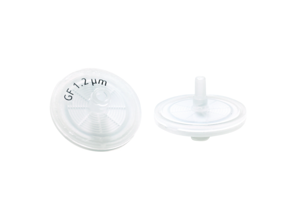 Filtre LLG-Syringe GF, sklenené vlákno