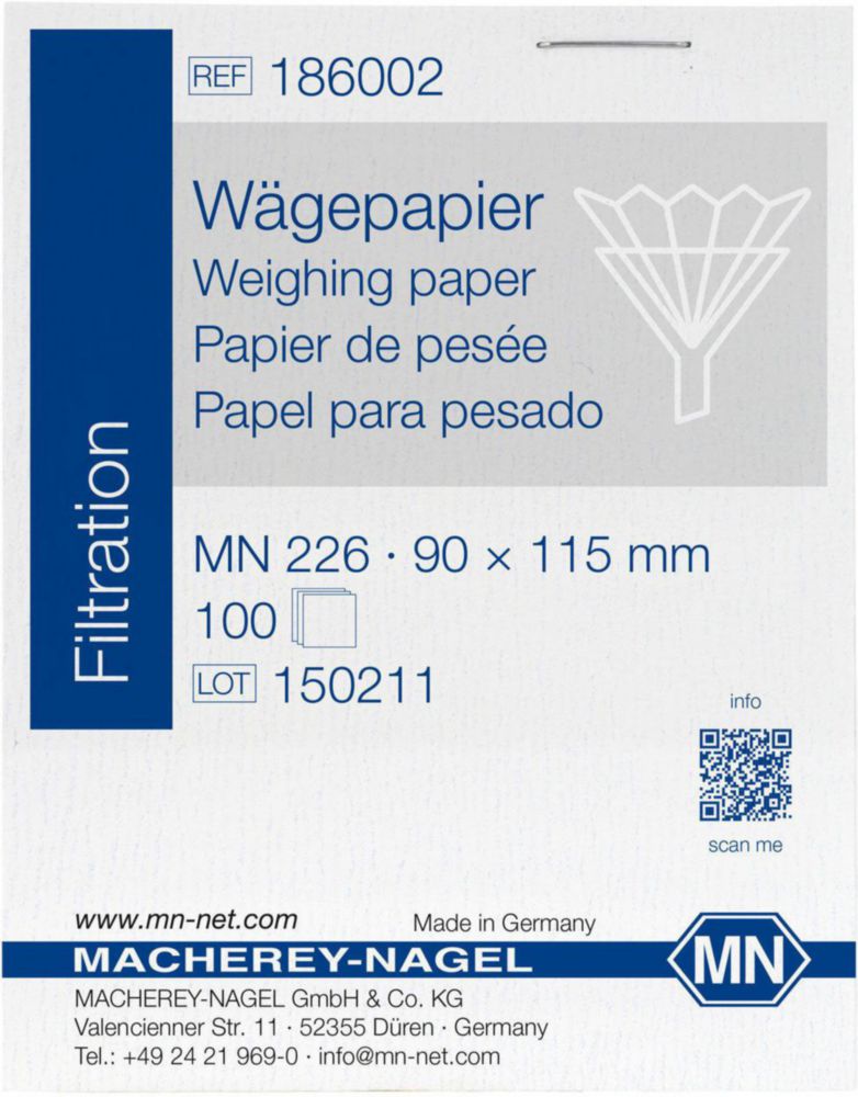 Weighing paper MN 226