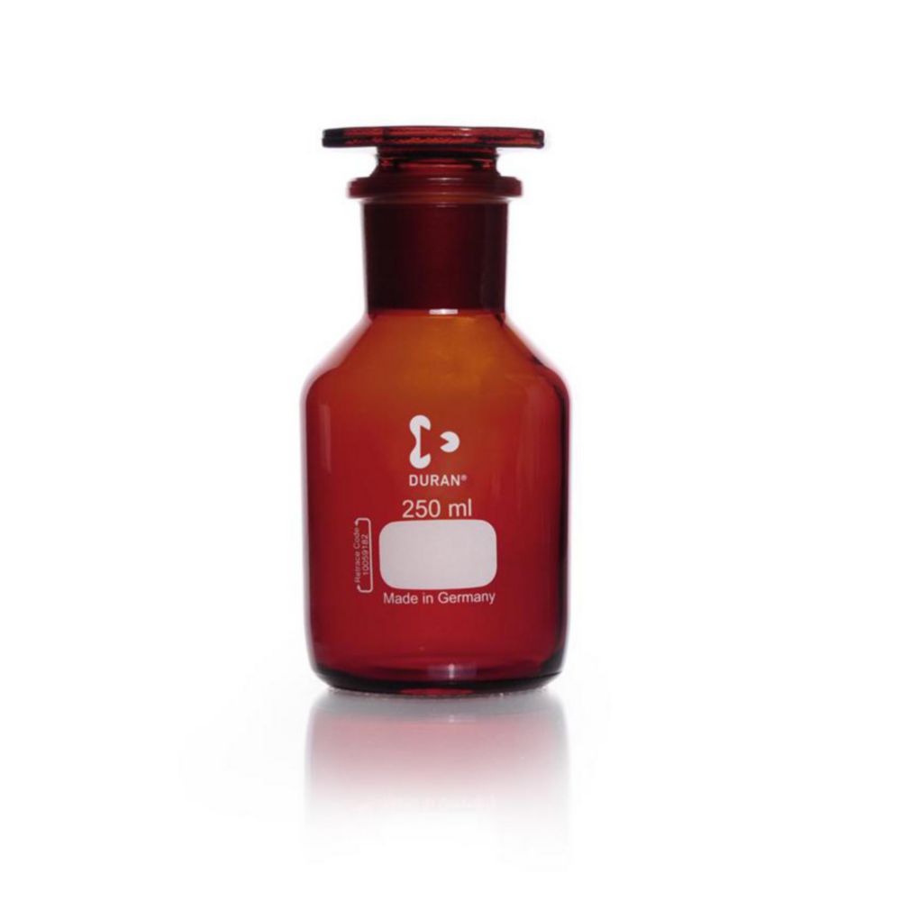 Reagenčné fľaše so širokým hrdlom, <sup>DURAN®</sup>, jantárové