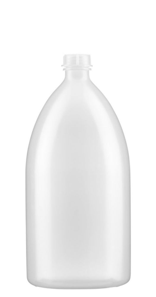 Fľaše s úzkym hrdlom, séria 301, LDPE, so šróbovacím uzáverom