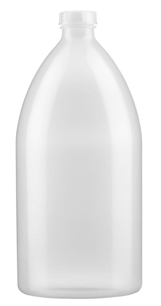 Fľaše s úzkym hrdlom, séria 301, LDPE, so šróbovacím uzáverom